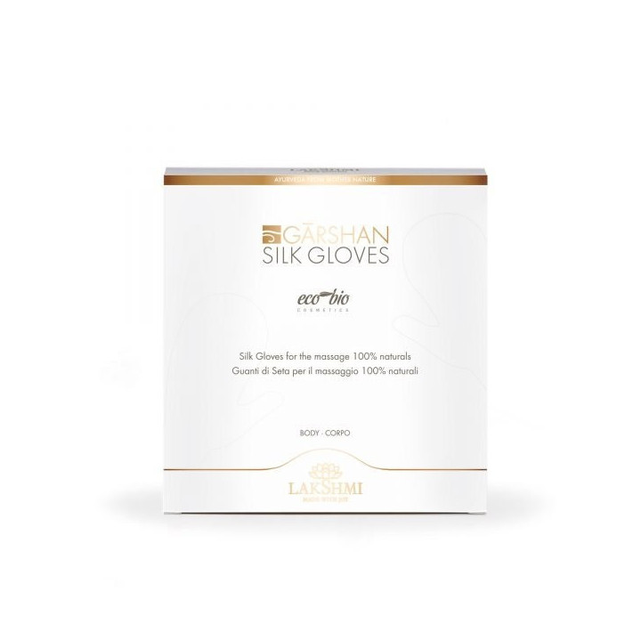 Gloves, 100% pure Ahimsa silk, 1 pair